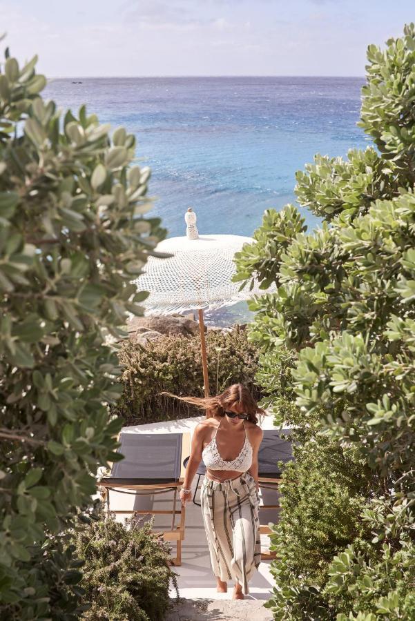 Villa Santa Katerina - Sea View & Outdoor Hot Tub Platys Gialos  Eksteriør billede